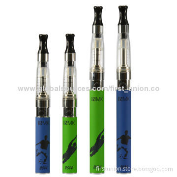 World's first football themed refill e cigarette EGO-T sports, CE and RoHS marks